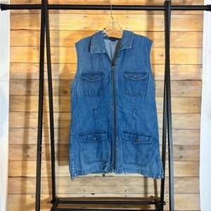 Charter Club Women’s Denim Vest